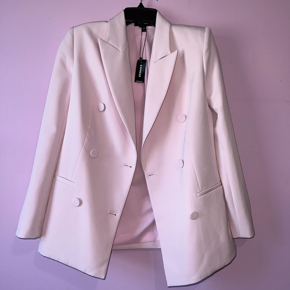 Express Light Pink Women's Blazer